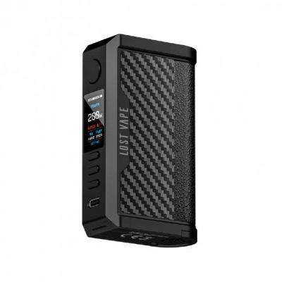 Купить LOST VAPE CENTAURUS Q200 боксмод (Black Carbon Fiber) LOST VAPE CENTAURUS Q200 боксмод (Black Carbon Fiber)